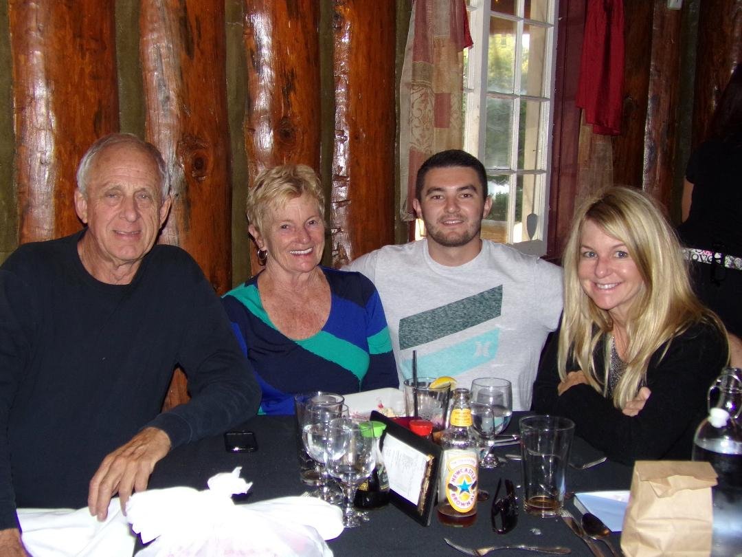 Our belated Birthday Dinner for Carolyn
