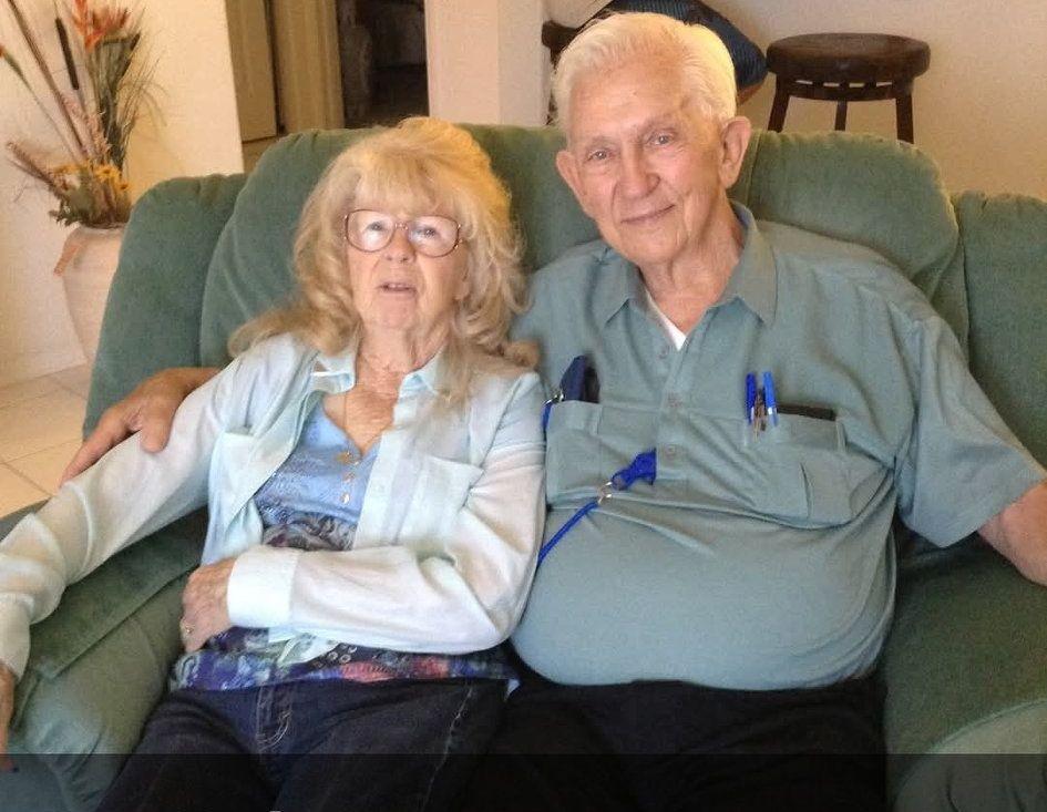 This beautiful couple are my grandparents best friends. They and their family have been a part of my family before I was born. Uncle John passed away in 2014. Aunt Sue passed this morning. Rest in Peace!! I love you both.