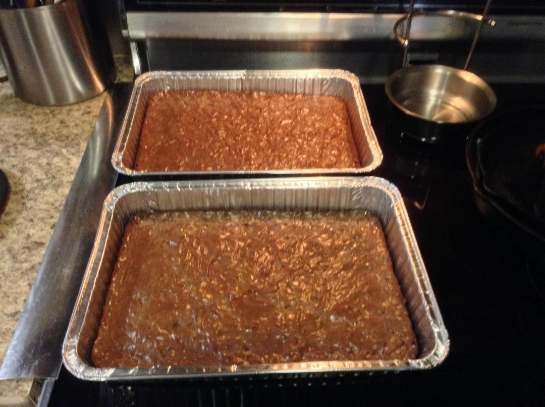 Just took them out the oven! Waiting for them to cool and I am headed to Tina Marie Twyman!