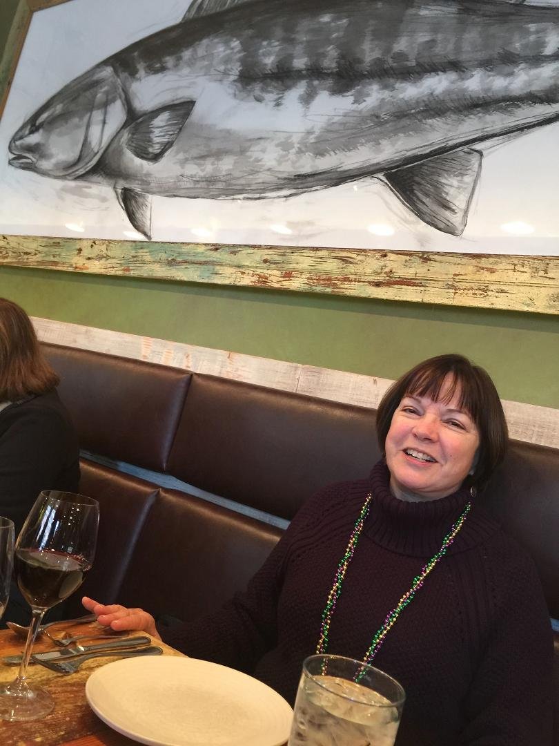 Mardi Gras Weekend in New Orleans. Peche Restaurant on Magazine St.