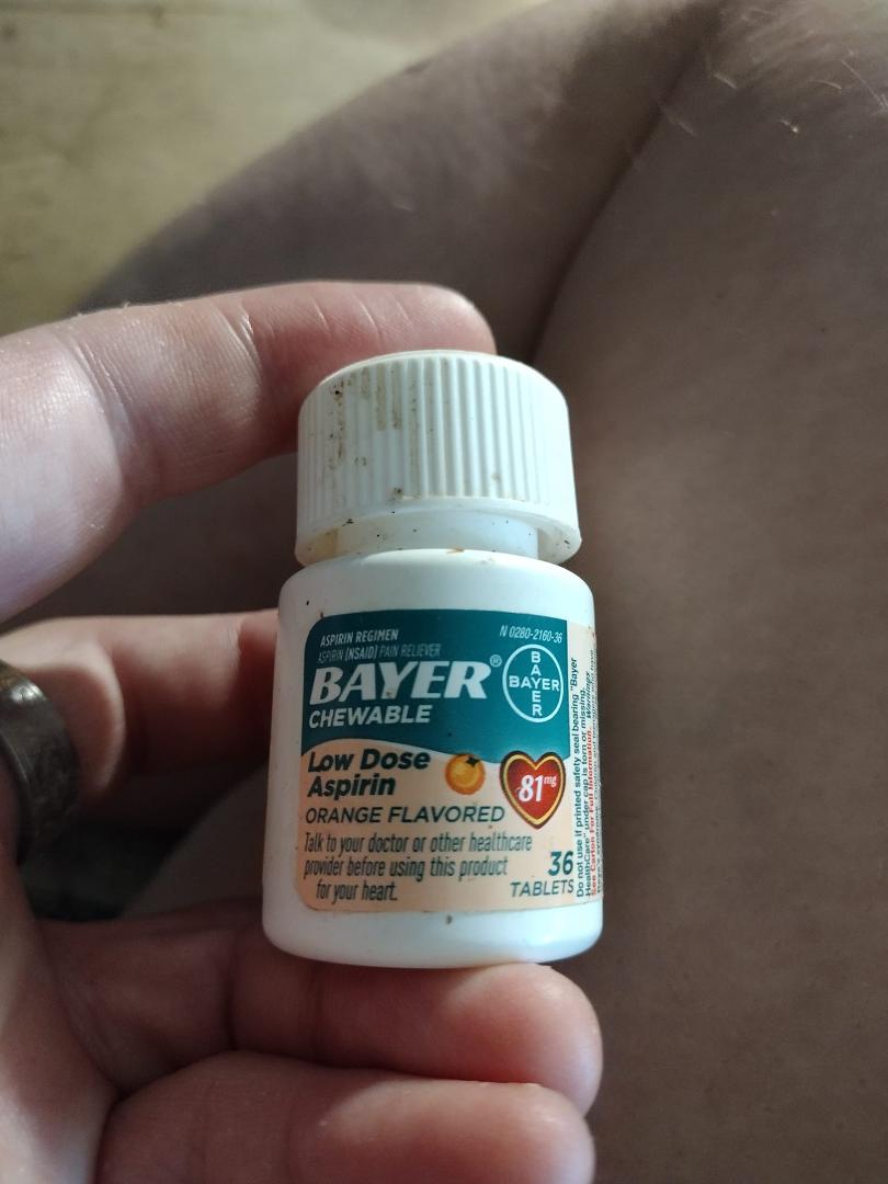 I ran out of my heart meds Eliquis, Saturday so since this is 81% good for the heart ❤️ I'm going to use this n I'll take 1 to help me with my life. Cuz I have Christ on my side, and that's the only one I want to walk wit n