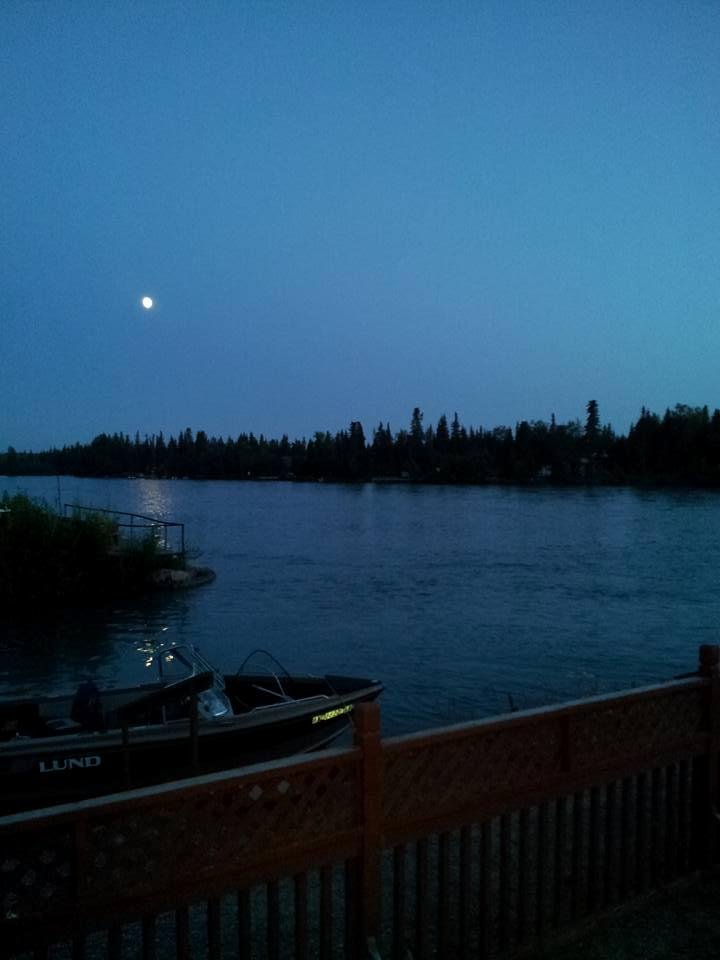 12:00 mid night on the Kenai, still light enough to fish, golf, or just look in ah.