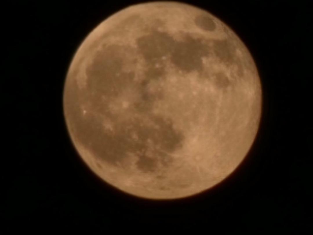 I took this with my cell phone. It looks like there are cities on the moon.