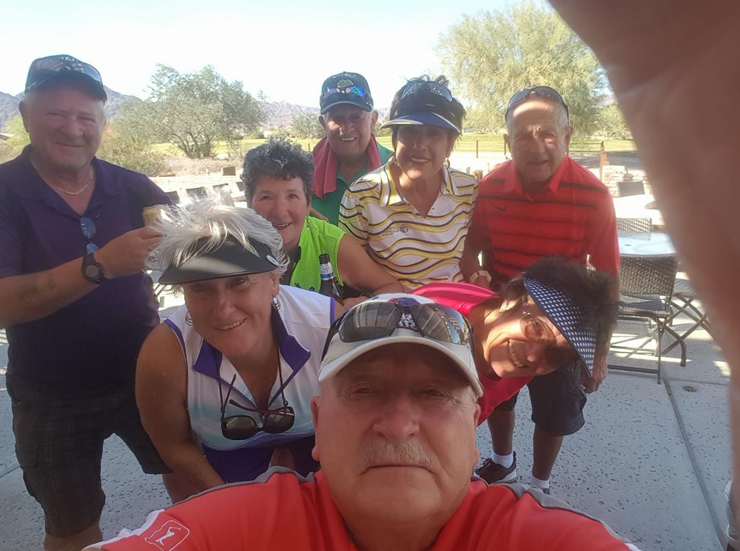 Foothills Golf course Thanksgiving morning and 88 degrees! It doesn't get much better than that.