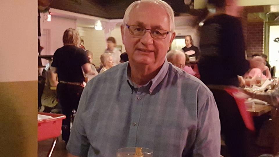 Bob Freer at Babes. Happy birthday, Bob!