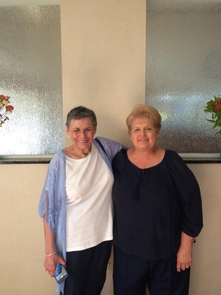 Ready to head home after a wonderful vacation and visit with my two best friends from high school