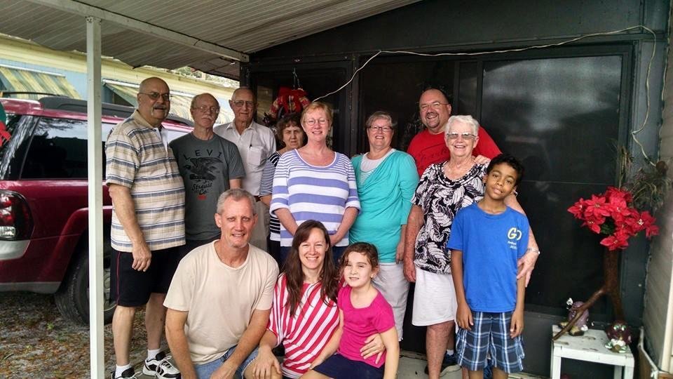 Spending time with family in Florida! Thank you for having us, Aunt Roma & Uncle Dick. Thank you for the meal a Fred & Polly. Thank you for the good company Jill & Ed and all. Good to see all of you again.