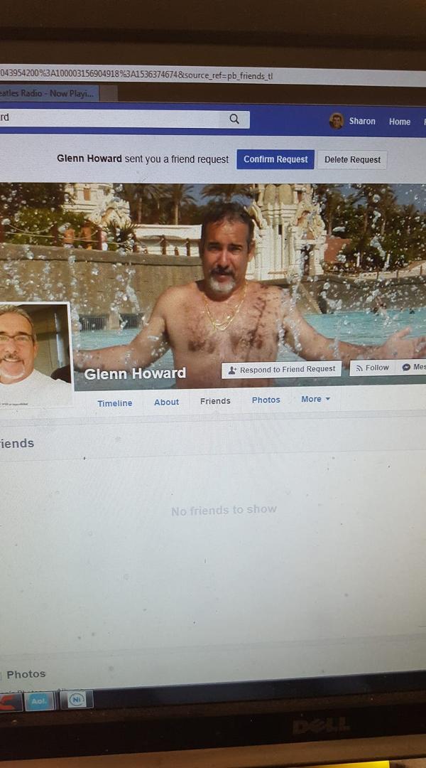Lisa Beasley ThaxtonLisa...this is my friend request for today..idiot..no friends to show so that also means no mutual friends either..WTF??? ??..FRIGGIN IDIOT!...nothing but pics of himself on his page..and then when I put
