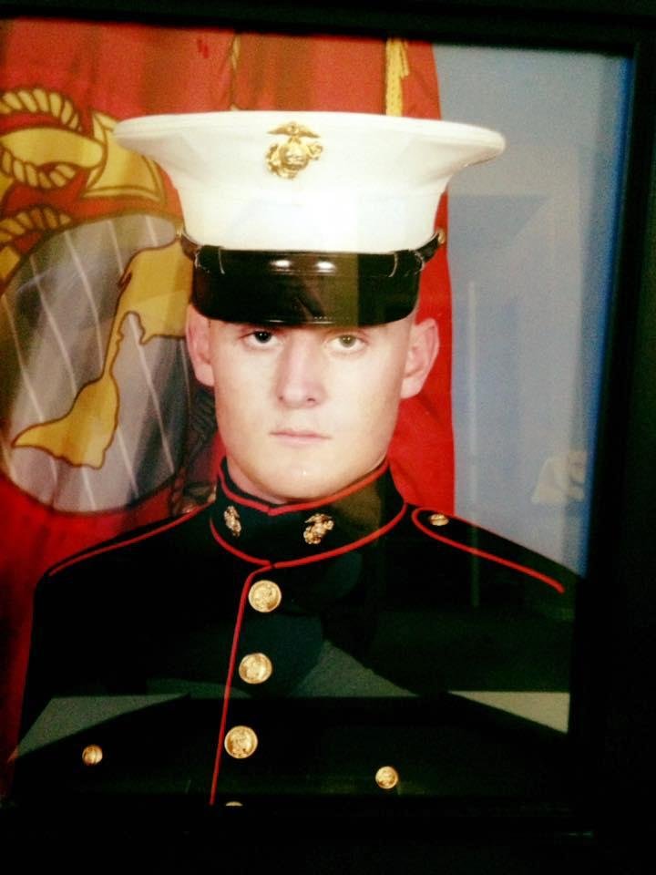 I meant to post this picture of my veteran, Evan. So proud to be your mom