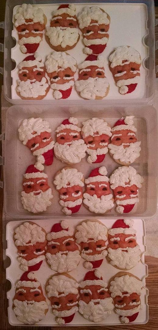 Well, they're done - the 2016 Santa Claus Cookie Crew. Over 50 years of Merry Christmas tradition lives on!