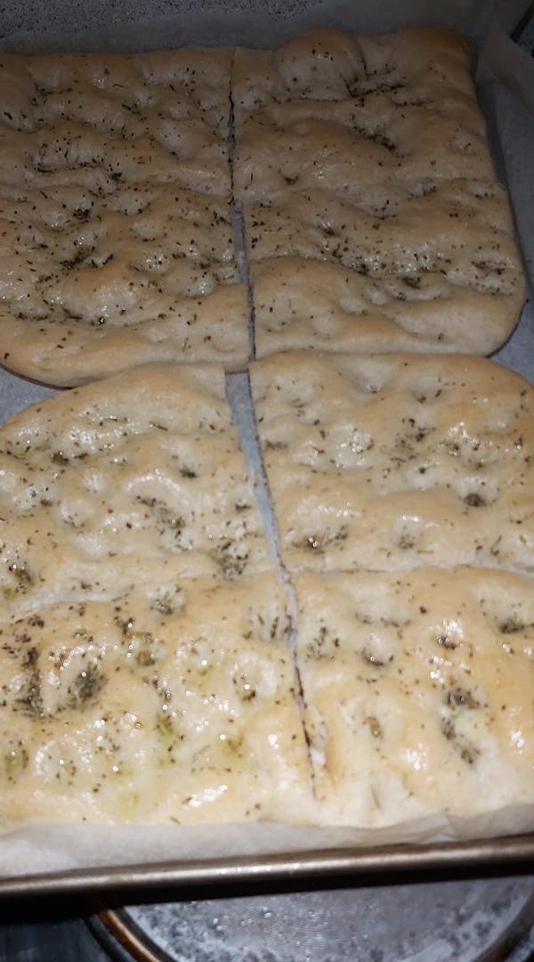 First time making focaccia