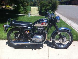 1967 BSA A65 Thunderbolt