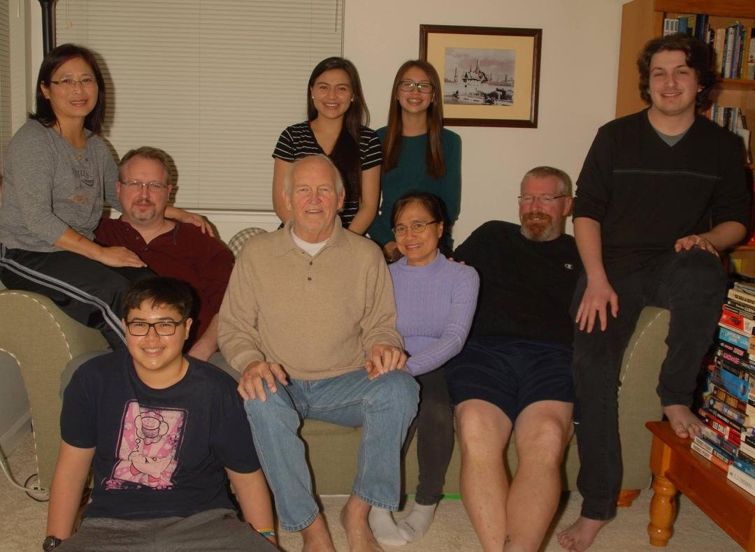 Christmas 2016 with Morn, Clint, Rafe, RJ, Tia, Sofia, Suwanee, Clay, Josh