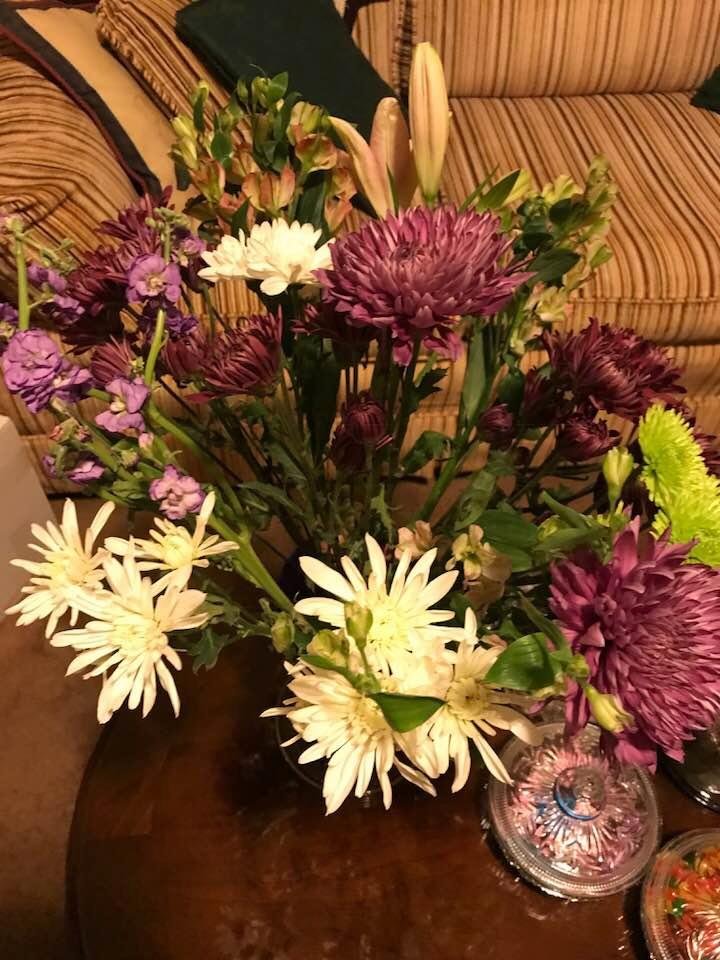 Flowers from Bobby!