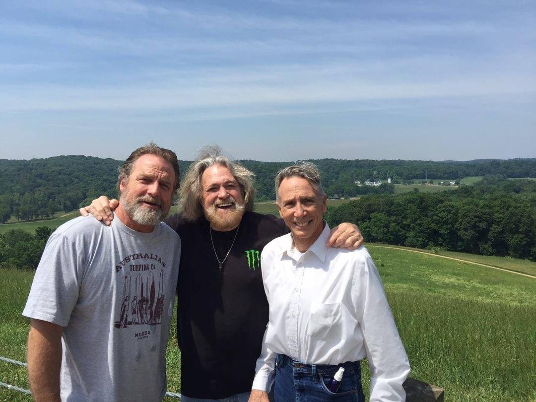Darby Hinton, Dan Haggerty, and Johnny Crawford; Mitzi and I had a great time at Malabar Farms....fantastic Friday afternoon.
