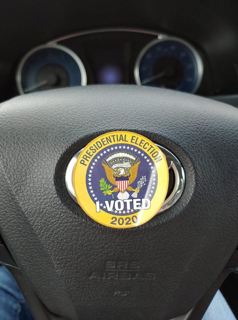 Done. Curbside vote. Just over an hour wait. Kempsville