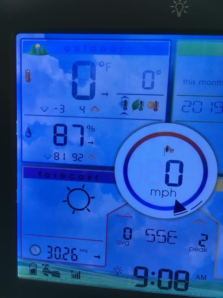 Not the best night for the heat to decide to not come on. Fortunately, it agreed to start after I explained how cold I was when I got up.