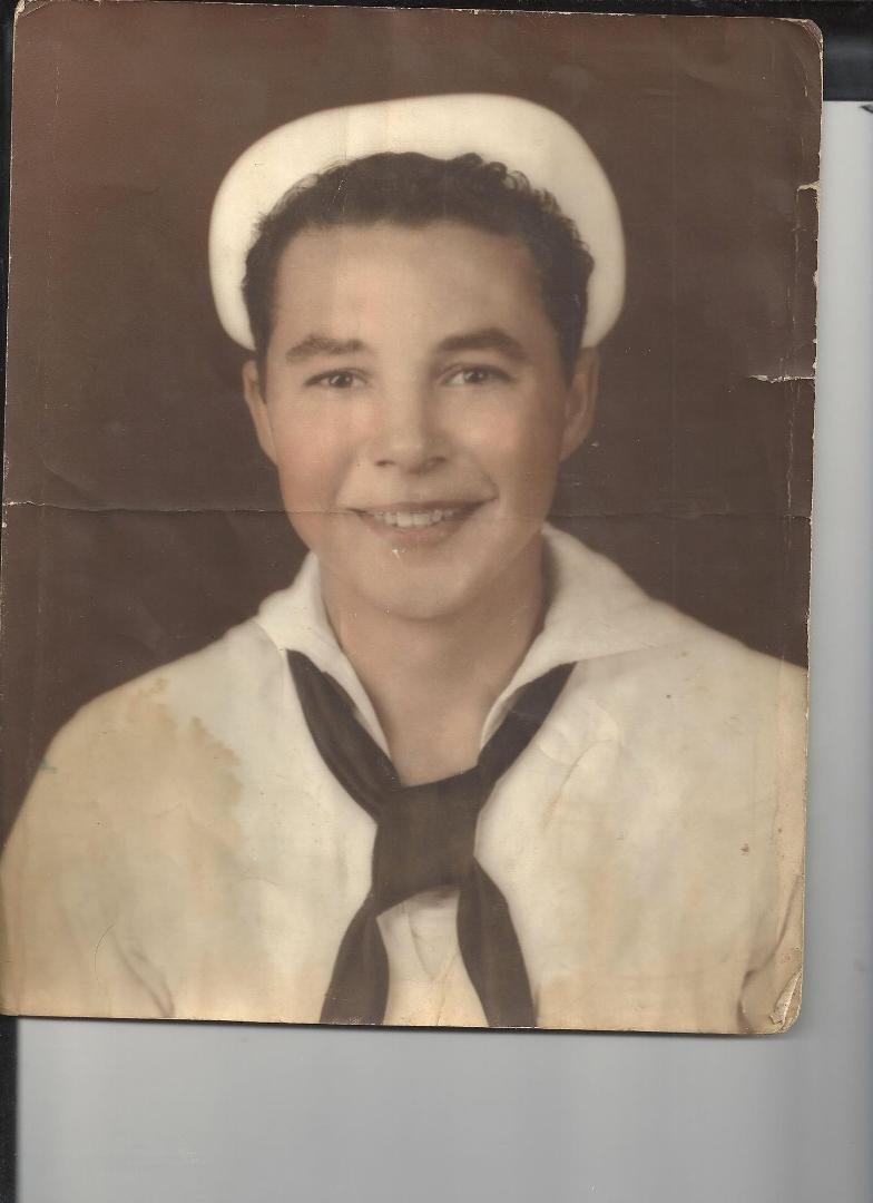 Uncle Woodrow in his Navy pic 1941