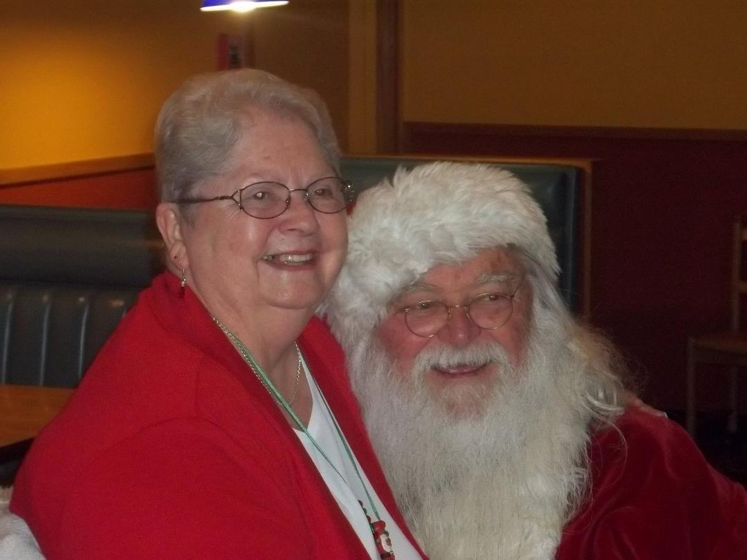 Sitting with "Santa" - 12/16/15