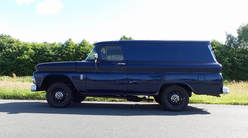 1960 Chevy Panel Truck Brings back some memories...
