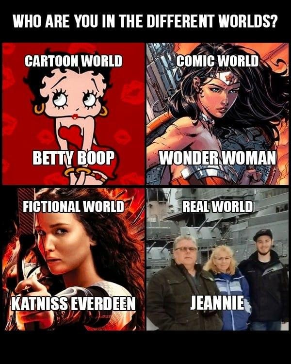 Seriously Betty Boop? Wow....