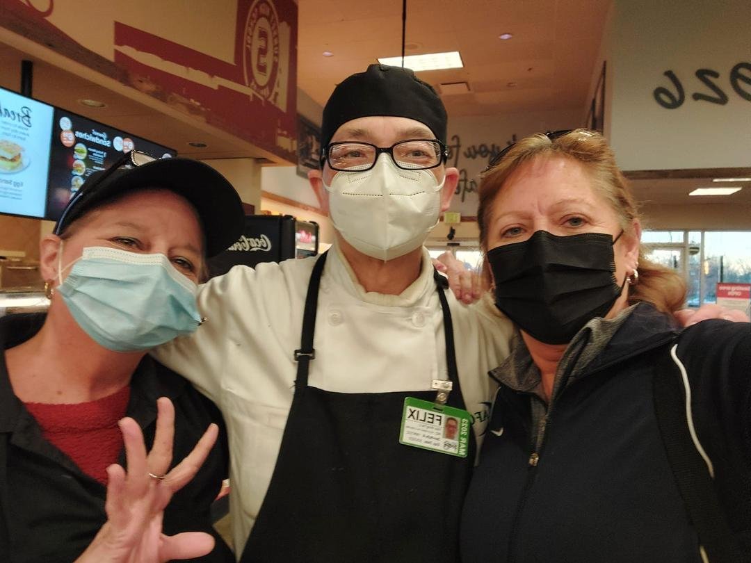 TODAY IS OUR SPECIAL FRIEND, FELIX THE FISH/SUSHI MONGER'S LAST DAY BEHIND HIS COUNTER AND BEAUTIFUL DISPLAYS!! PLEASE STOP BY FOR HUGS ❤ HE WILL BE MISSED