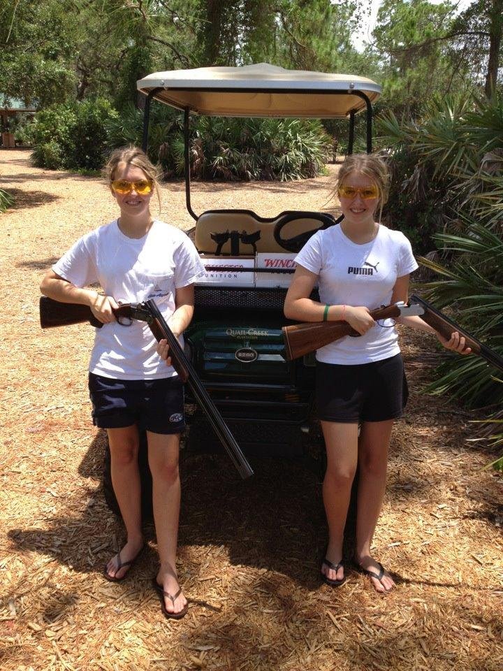 Skeet shooting at Quail Creek