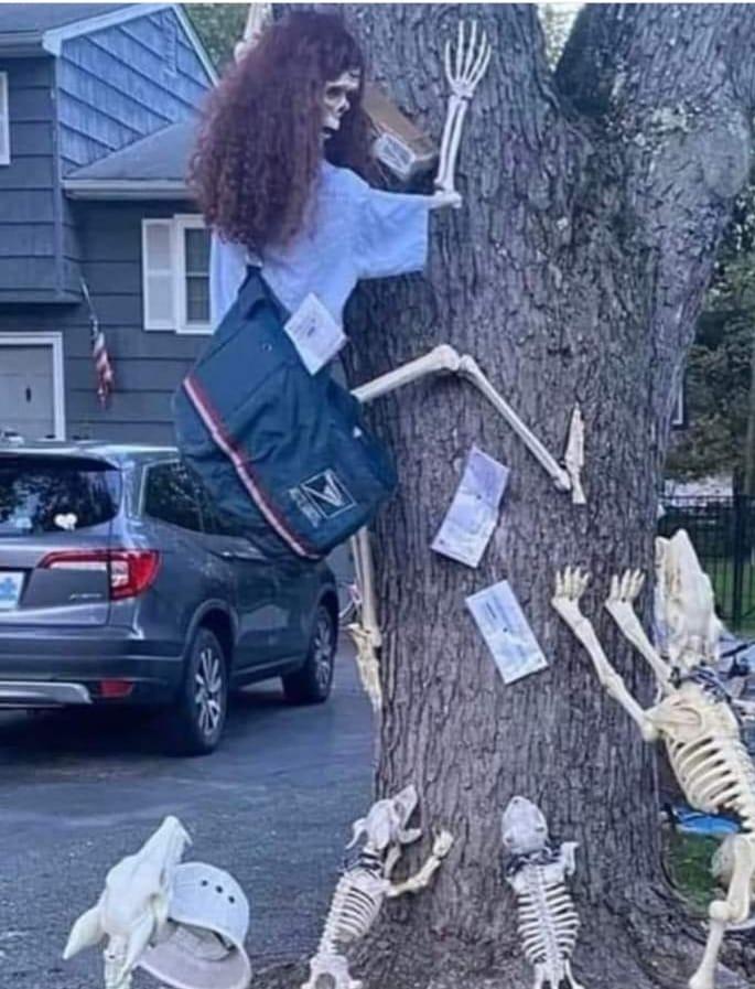 A danger of being a mail carrier