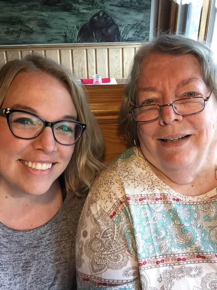 Birthday lunch with Sarah at NewGlarus Hotel