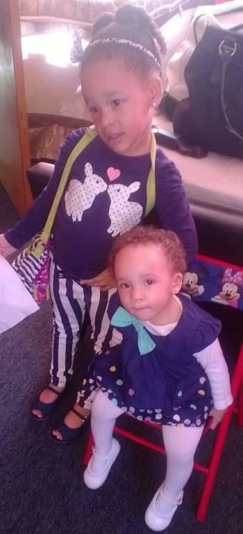 My Grands. Kristen & Dior. Grandpa loves you.