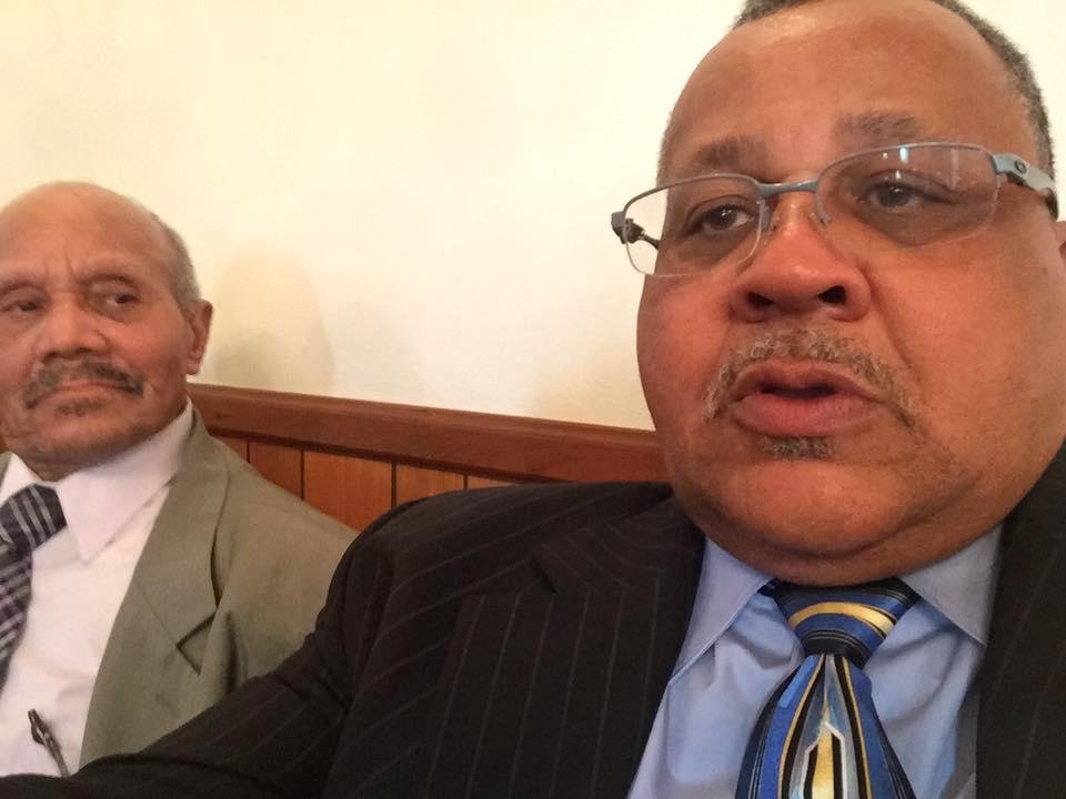 My Pastor, my Moderator, my earthly Father, a truly blessed man of God--
Elder E A.