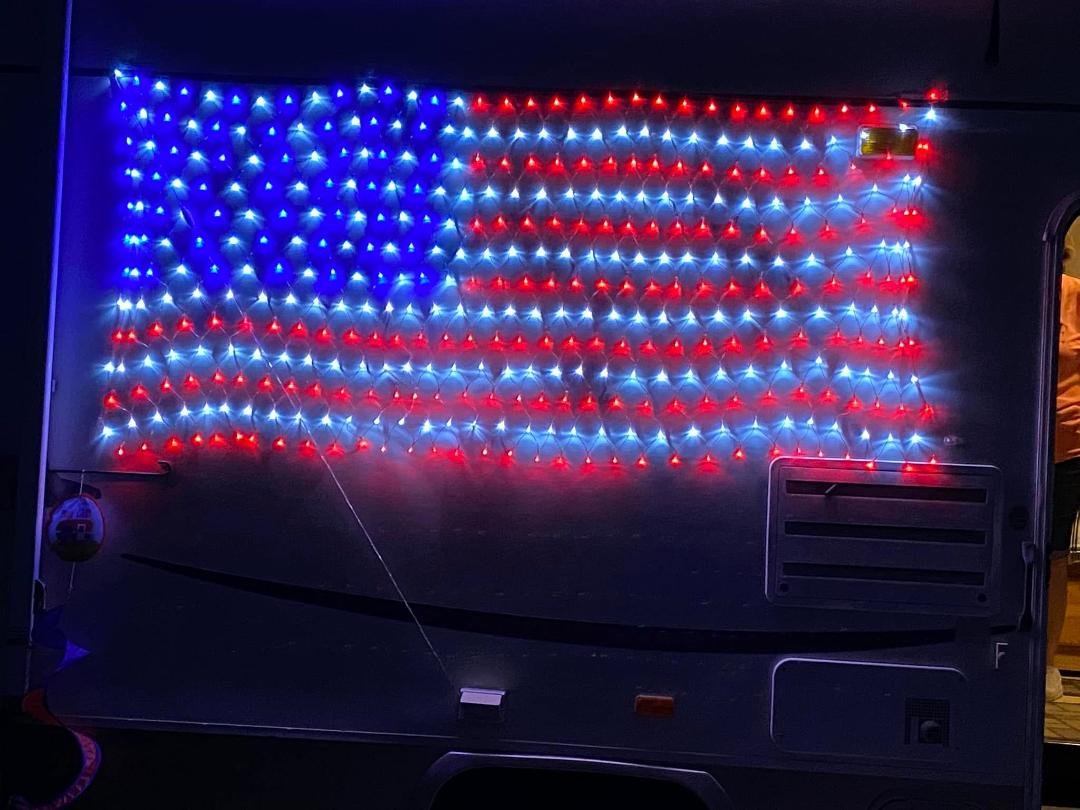 Flying my flag Happy Fourth to all