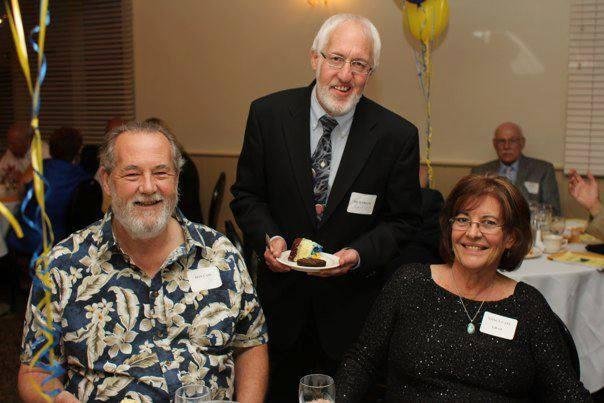 My brother with his best friend, Rich Smith and me. Sept 2012 at the Brookline School reunion