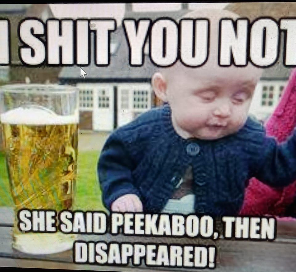 Me at the age of 2 lol ..   just playing