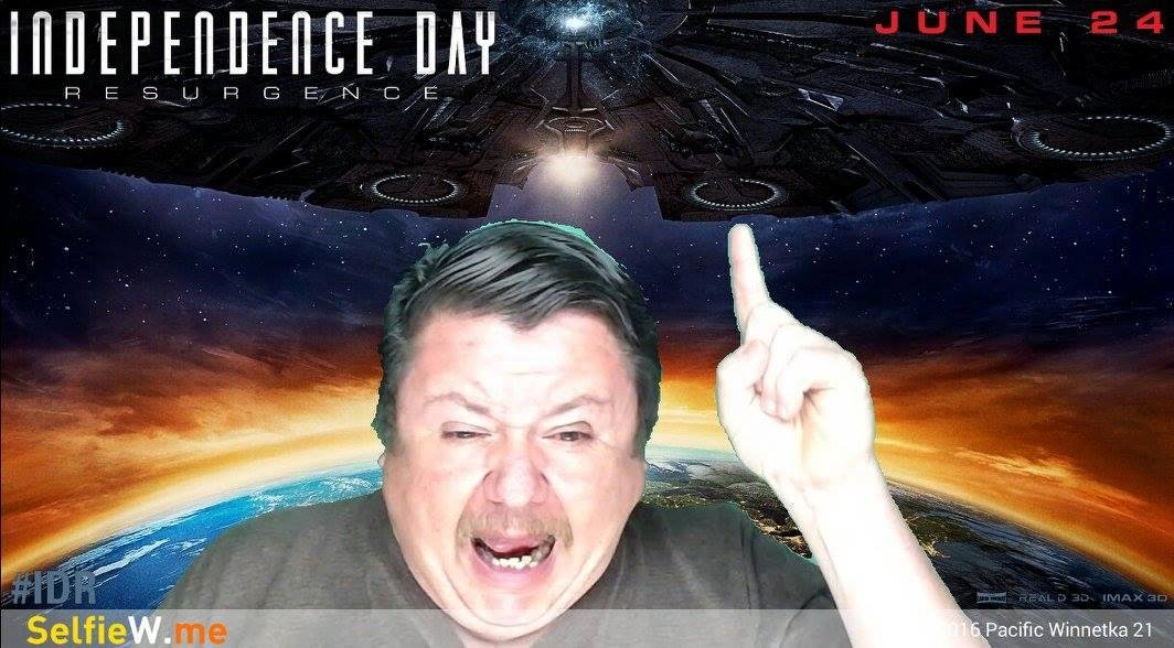 happy 4th of july be safe and have fun, take the fight to the aliens, and look to the skys