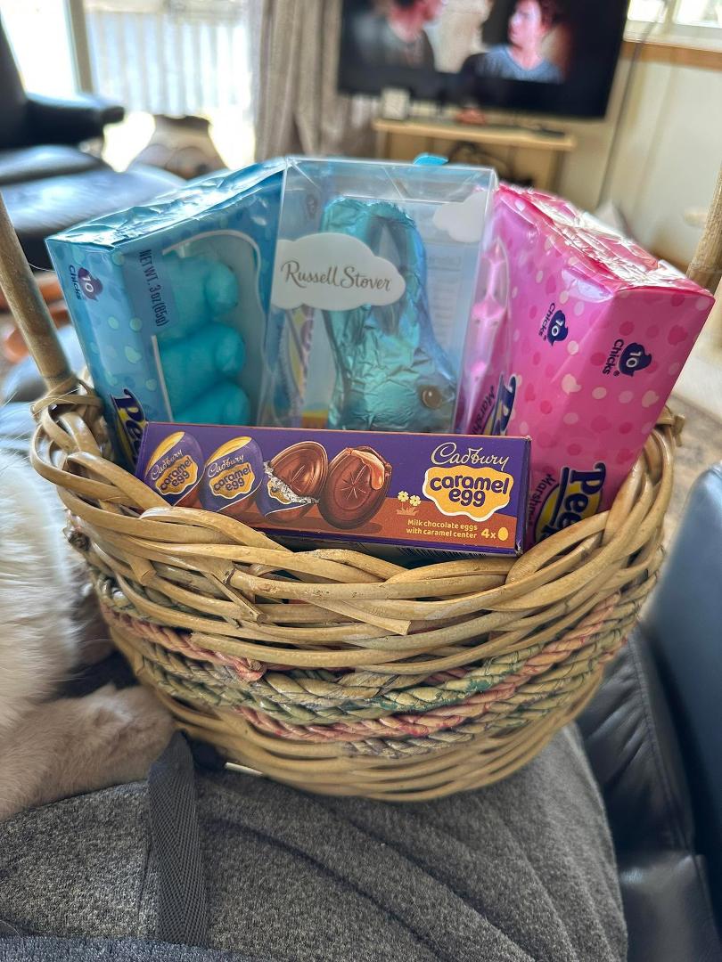 38 years together and you still gets me a Easter Basket. 💕