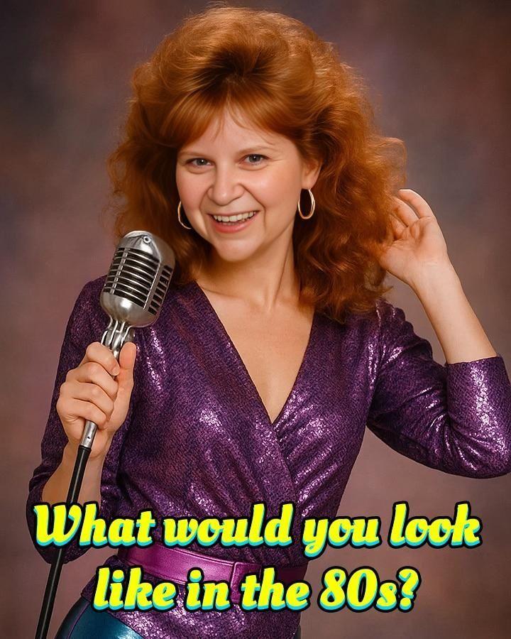 Thank you Meta AI. I look like a cross between Tracy Ullman and Reba McEntire. Ewe.