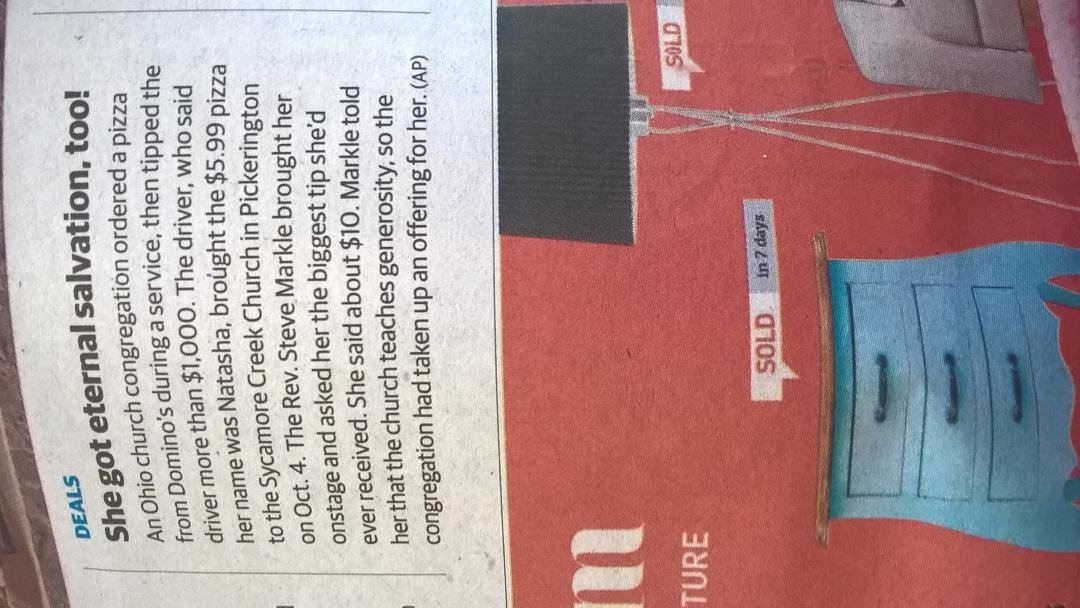 Tipping is not a city in China!