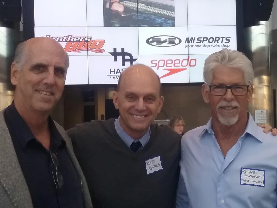 We had a great induction ceremony for the 10th Anniversary of the Colorado Swimming Hall of Fame, at Denver University. We might have been the only "athletic" event to occur in the US last night, with an attending audience