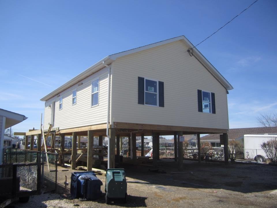 After two years took the first step in rebuilding our shore house. The house will look very similar to this one. After an extensive search for a builder, paid for a detailed site plan. Thus I'm starting on a path to move in