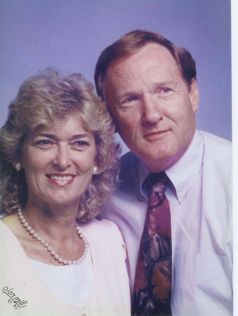 Virginia and Jon Moulding, 1995