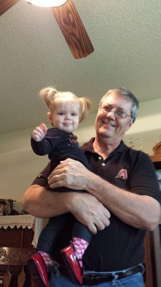 Grace with her Grandpa
