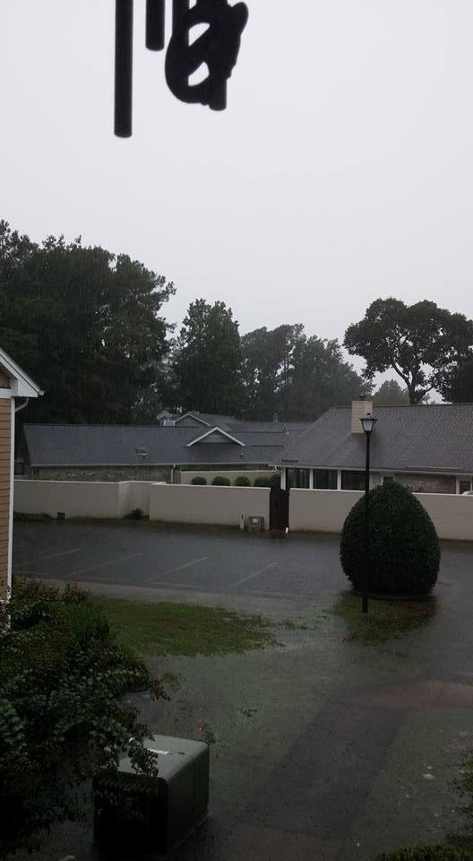 Front of our development bt the pool.