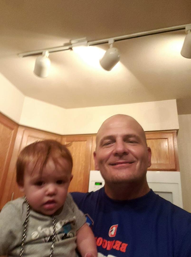My son a bond that cant be broken. Every morning we spend together and it's so awesome I love u sawyer scott ladely