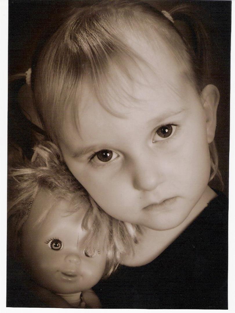 karly at 3 yrs