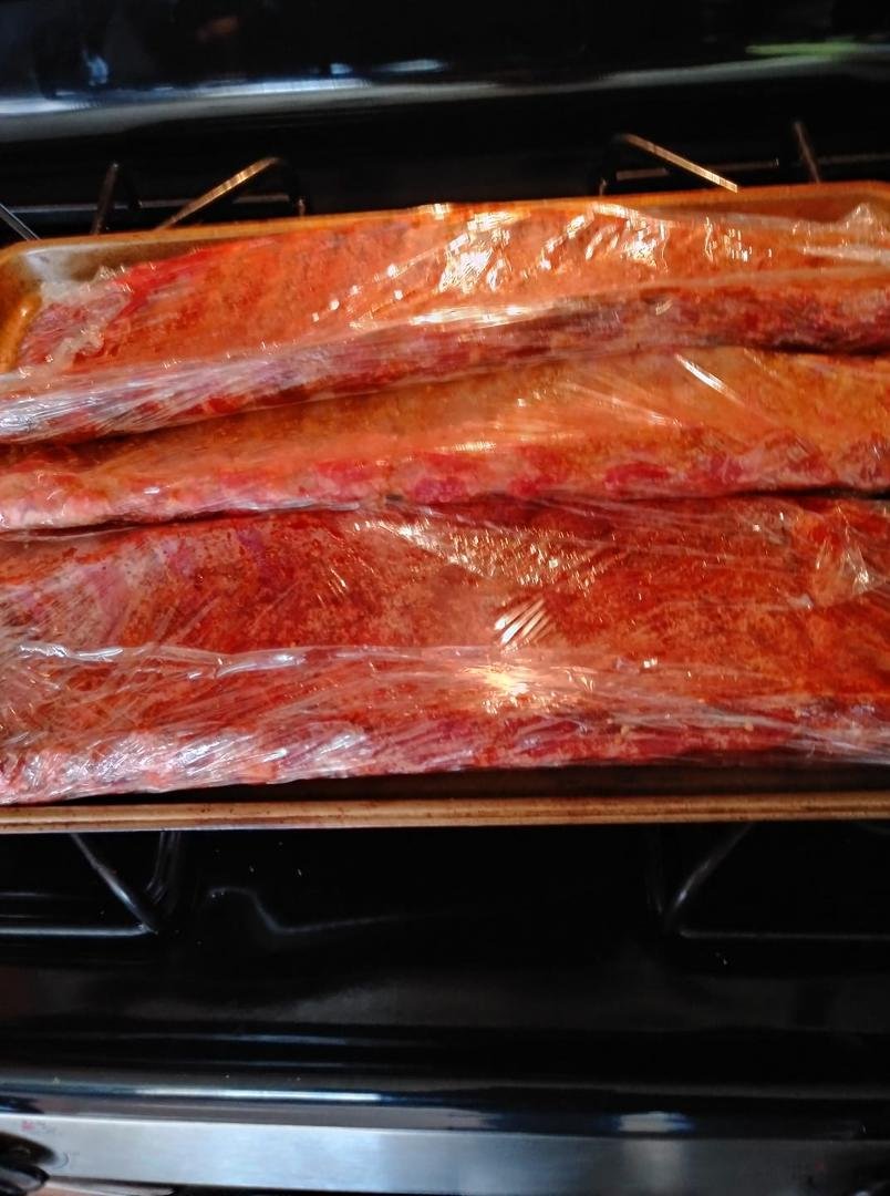 3 racks ready for the smoker.