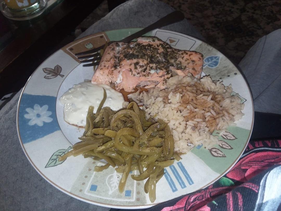 Salmon dinner tonight