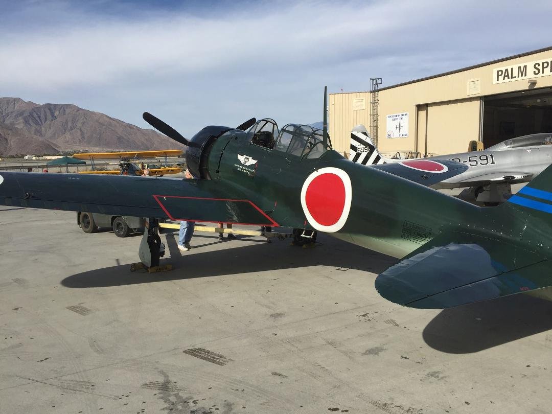 Had our Pearl Harbor Day event at the Palm Springs Air Museum. Got to witness fly by of Zero and Val. Lots of fun. Three survivors showed up. Wonderful to talk to all the "greatest generation" vets still with us.