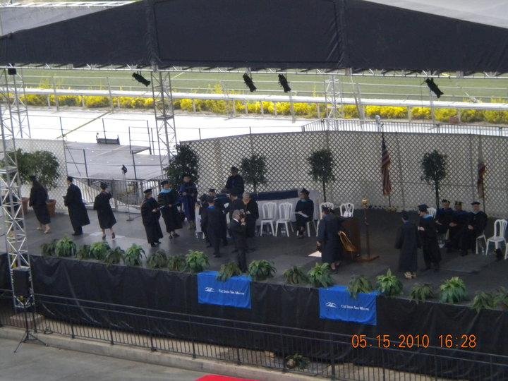 My Son Gabriel's graduation from Cal. State University