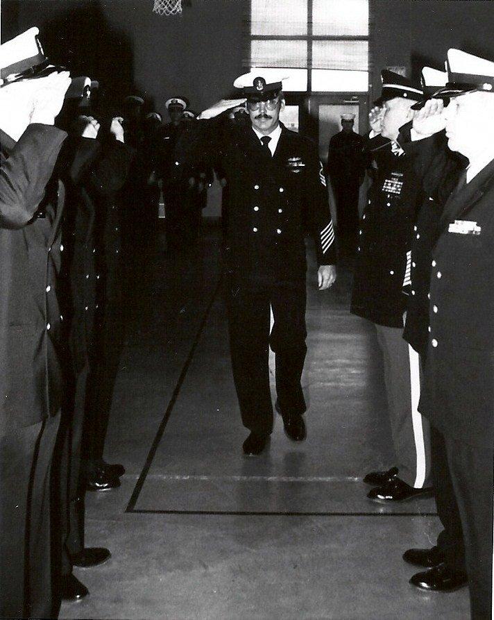 Retirement Day from USN on November 1, 1986